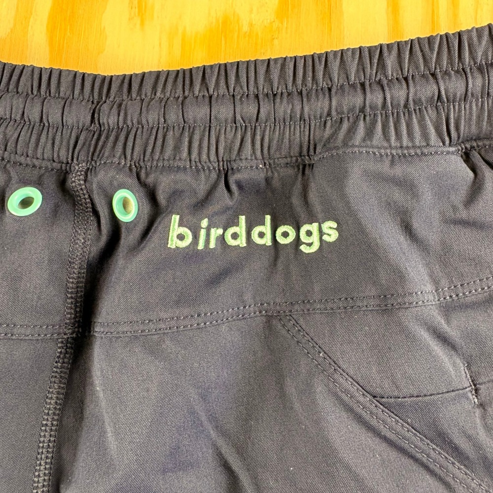 Birddogs Mens Gym Shorts Navy Blue Lined Athletic Workout 6 Inch Inseam Size M - Picture 2 of 7